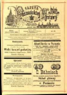 Gazeta Poznańskiej Wystawy : oficyalny organ Prowincyonalnej Wystawy Przemysłowej. 1895 nr67