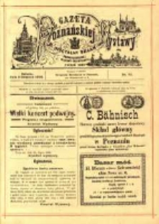 Gazeta Poznańskiej Wystawy : oficyalny organ Prowincyonalnej Wystawy Przemysłowej. 1895 nr70