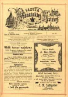 Gazeta Poznańskiej Wystawy : oficyalny organ Prowincyonalnej Wystawy Przemysłowej. 1895 nr77