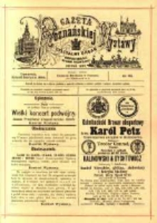 Gazeta Poznańskiej Wystawy : oficyalny organ Prowincyonalnej Wystawy Przemysłowej. 1895 nr82