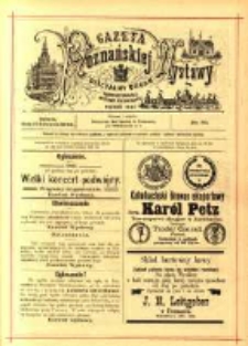 Gazeta Poznańskiej Wystawy : oficyalny organ Prowincyonalnej Wystawy Przemysłowej. 1895 nr84