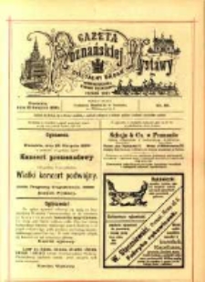 Gazeta Poznańskiej Wystawy : oficyalny organ Prowincyonalnej Wystawy Przemysłowej. 1895 nr85