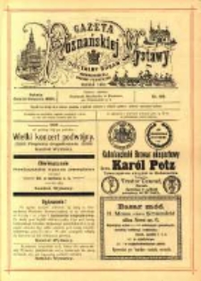 Gazeta Poznańskiej Wystawy : oficyalny organ Prowincyonalnej Wystawy Przemysłowej. 1895 nr98
