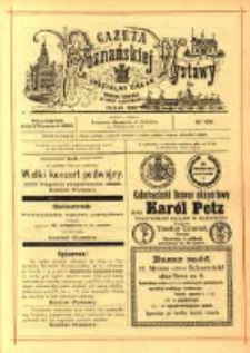 Gazeta Poznańskiej Wystawy : oficyalny organ Prowincyonalnej Wystawy Przemysłowej. 1895 nr100