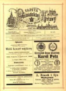 Gazeta Poznańskiej Wystawy : oficyalny organ Prowincyonalnej Wystawy Przemysłowej. 1895 nr107