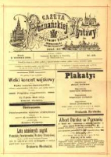 Gazeta Poznańskiej Wystawy : oficyalny organ Prowincyonalnej Wystawy Przemysłowej. 1895 nr109