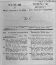 Amtsblatt der K&ouml;niglichen Preussischen Regierung zu Bromberg. 1841.02.04 No.5