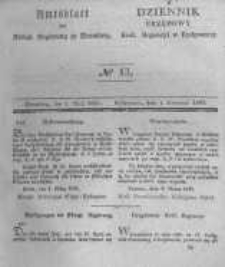 Amtsblatt der Königlichen Preussischen Regierung zu Bromberg. 1841.04.01 No.13