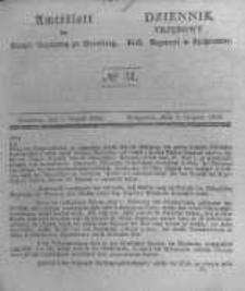 Amtsblatt der Königlichen Preussischen Regierung zu Bromberg. 1841.08.05 No.31