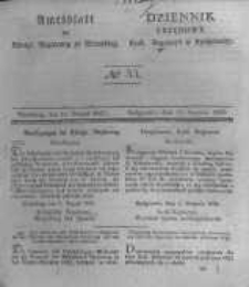 Amtsblatt der K&ouml;niglichen Preussischen Regierung zu Bromberg. 1841.08.19 No.33