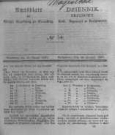 Amtsblatt der K&ouml;niglichen Preussischen Regierung zu Bromberg. 1841.08.26 No.34
