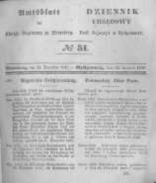 Amtsblatt der K&ouml;niglichen Preussischen Regierung zu Bromberg. 1841.12.23 No.51