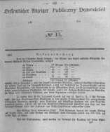 Oeffentlicher Anzeiger zum Amtsblatt No.13 der K&ouml;nigl. Preuss. Regierung zu Bromberg. 1842