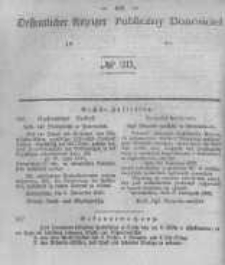 Oeffentlicher Anzeiger zum Amtsblatt No.20 der K&ouml;nigl. Preuss. Regierung zu Bromberg. 1842