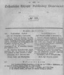 Oeffentlicher Anzeiger zum Amtsblatt No.20 der Königl. Preuss. Regierung zu Bromberg. 1842