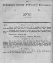 Oeffentlicher Anzeiger zum Amtsblatt No.37 der K&ouml;nigl. Preuss. Regierung zu Bromberg. 1842