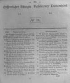 Oeffentlicher Anzeiger zum Amtsblatt No.38 der K&ouml;nigl. Preuss. Regierung zu Bromberg. 1842
