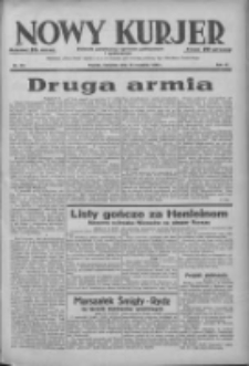 Nowy Kurjer: dziennik poświęcony sprawom politycznym i społecznym 1938.09.18 R.49 Nr214