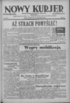 Nowy Kurjer: dziennik poświęcony sprawom politycznym i społecznym 1938.10.16 R.49 Nr238