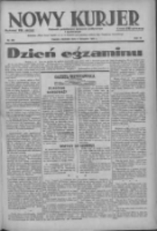 Nowy Kurjer: dziennik poświęcony sprawom politycznym i społecznym 1938.11.06 R.49 Nr255