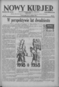 Nowy Kurjer: dziennik poświęcony sprawom politycznym i społecznym 1938.11.11 R.49 Nr259