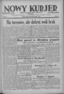 Nowy Kurjer: dziennik poświęcony sprawom politycznym i społecznym 1938.11.20 R.49 Nr266