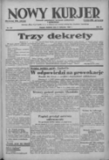 Nowy Kurjer: dziennik poświęcony sprawom politycznym i społecznym 1938.11.27 R.49 Nr272