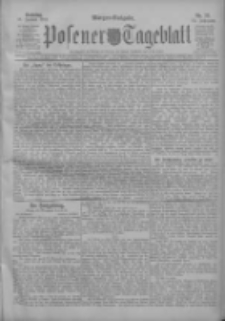 Posener Tageblatt 1911.01.15 Jg.50 Nr25