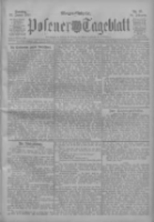 Posener Tageblatt 1911.01.22 Jg.50 Nr37