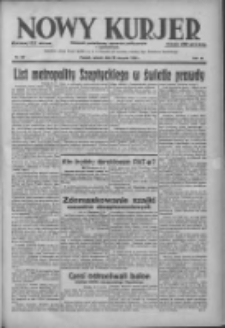 Nowy Kurjer: dziennik poświęcony sprawom politycznym i społecznym 1938.08.30 R.49 Nr197