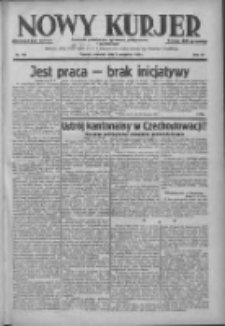 Nowy Kurjer: dziennik poświęcony sprawom politycznym i społecznym 1938.09.01 R.49 Nr199