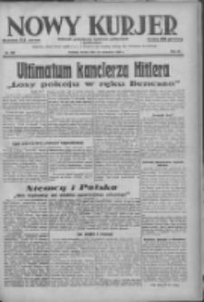 Nowy Kurjer: dziennik poświęcony sprawom politycznym i społecznym 1938.09.28 R.49 Nr222
