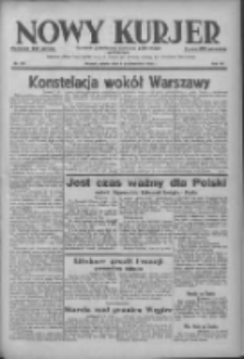 Nowy Kurjer: dziennik poświęcony sprawom politycznym i społecznym 1938.10.08 R.49 Nr231