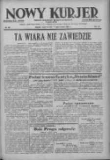 Nowy Kurjer: dziennik poświęcony sprawom politycznym i społecznym 1938.10.27 R.49 Nr247