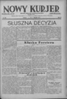 Nowy Kurjer: dziennik poświęcony sprawom politycznym i społecznym 1938.11.04 R.49 Nr253