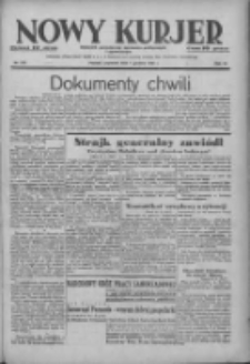 Nowy Kurjer: dziennik poświęcony sprawom politycznym i społecznym 1938.12.01 R.49 Nr275