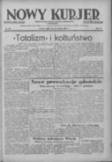 Nowy Kurjer: dziennik poświęcony sprawom politycznym i społecznym 1938.12.16 R.49 Nr287