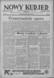 Nowy Kurjer: dziennik poświęcony sprawom politycznym i społecznym 1938.12.21 R.49 Nr291