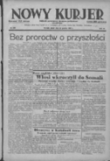 Nowy Kurjer: dziennik poświęcony sprawom politycznym i społecznym 1938.12.30 R.49 Nr298