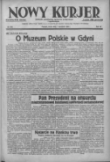 Nowy Kurjer: dziennik poświęcony sprawom politycznym i społecznym 1938.09.07 R.49 Nr204