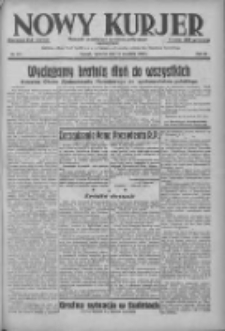 Nowy Kurjer: dziennik poświęcony sprawom politycznym i społecznym 1938.09.15 R.49 Nr211