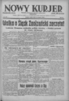 Nowy Kurjer: dziennik poświęcony sprawom politycznym i społecznym 1938.09.24 R.49 Nr219
