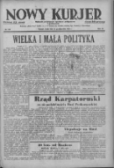 Nowy Kurjer: dziennik poświęcony sprawom politycznym i społecznym 1938.10.26 R.49 Nr246