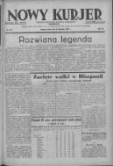 Nowy Kurjer: dziennik poświęcony sprawom politycznym i społecznym 1938.11.09 R.49 Nr257