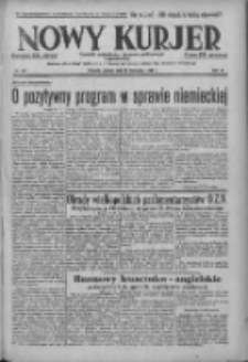 Nowy Kurjer: dziennik poświęcony sprawom politycznym i społecznym 1938.11.26 R.49 Nr271