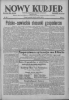 Nowy Kurjer: dziennik poświęcony sprawom politycznym i społecznym 1938.12.15 R.49 Nr286