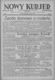 Nowy Kurjer: dziennik poświęcony sprawom politycznym i społecznym 1938.12.31 R.49 Nr299