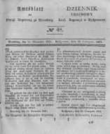Amtsblatt der K&ouml;niglichen Preussischen Regierung zu Bromberg. 1841.11.26 No.48