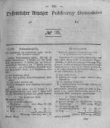 Oeffentlicher Anzeiger zum Amtsblatt No.39 der Königl. Preuss. Regierung zu Bromberg. 1841