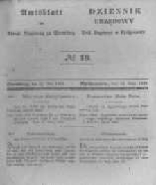 Amtsblatt der K&ouml;niglichen Preussischen Regierung zu Bromberg. 1843.05.12 No.19